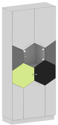 Шафа для зберігання засобів навчання в кабінету хімії ТК-Ренессанс